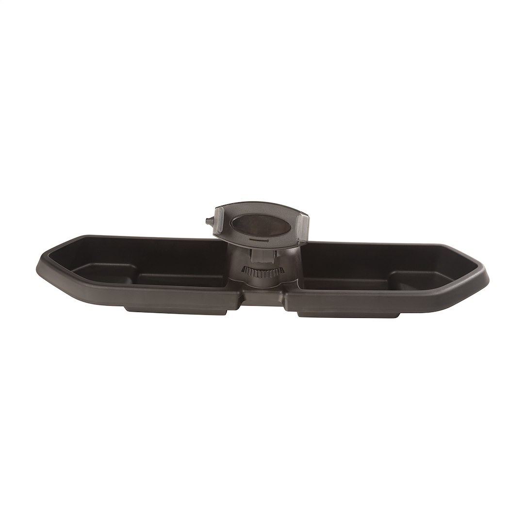 Rugged Ridge Cell Phone Mount, Dash Multi Mount, Black, Plastic, With Storage Tray/ Ball Mount/ Tripod Mount Screw – 13551.23