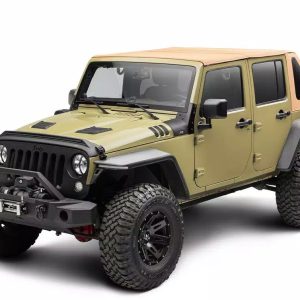 Rugged Ridge Soft Top, Voyager, Bowless, Tan, Twill, Without Doors, Includes Tinted Windows, With Sun Roof, With Hardware – 13861.33