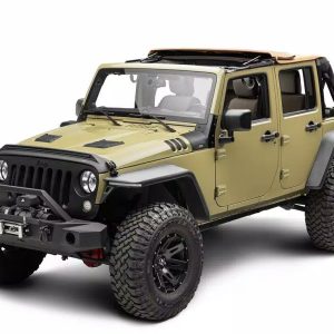 Rugged Ridge Soft Top, Voyager, Bowless, Tan, Twill, Without Doors, Includes Tinted Windows, With Sun Roof, With Hardware – 13861.33