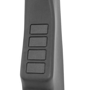Rugged Ridge Switch Panel, Includes Four Premolded Cutouts for Switches, Without IN-Line Fuses, Without Wiring Harness, Left Pillar Mount – 17235.58