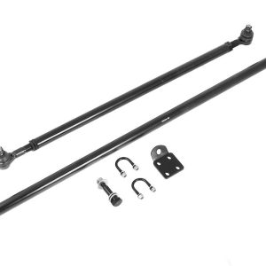 Rugged Ridge Steering Linkage Conversion Kit, 1-1/4 Inch Outside Diameter, Black, Steel – 18050.82