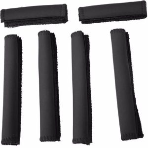 Rugged Ridge Interior Door Handle Cover, Black, Neoprene, Set of 6 – 63305.50