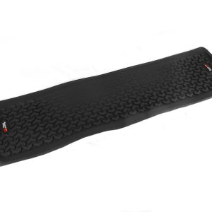 Rugged Ridge Floor Liner, Molded Fit, Chevron Pattern, Black, Thermoplastic, 1 Piece – 82952.13