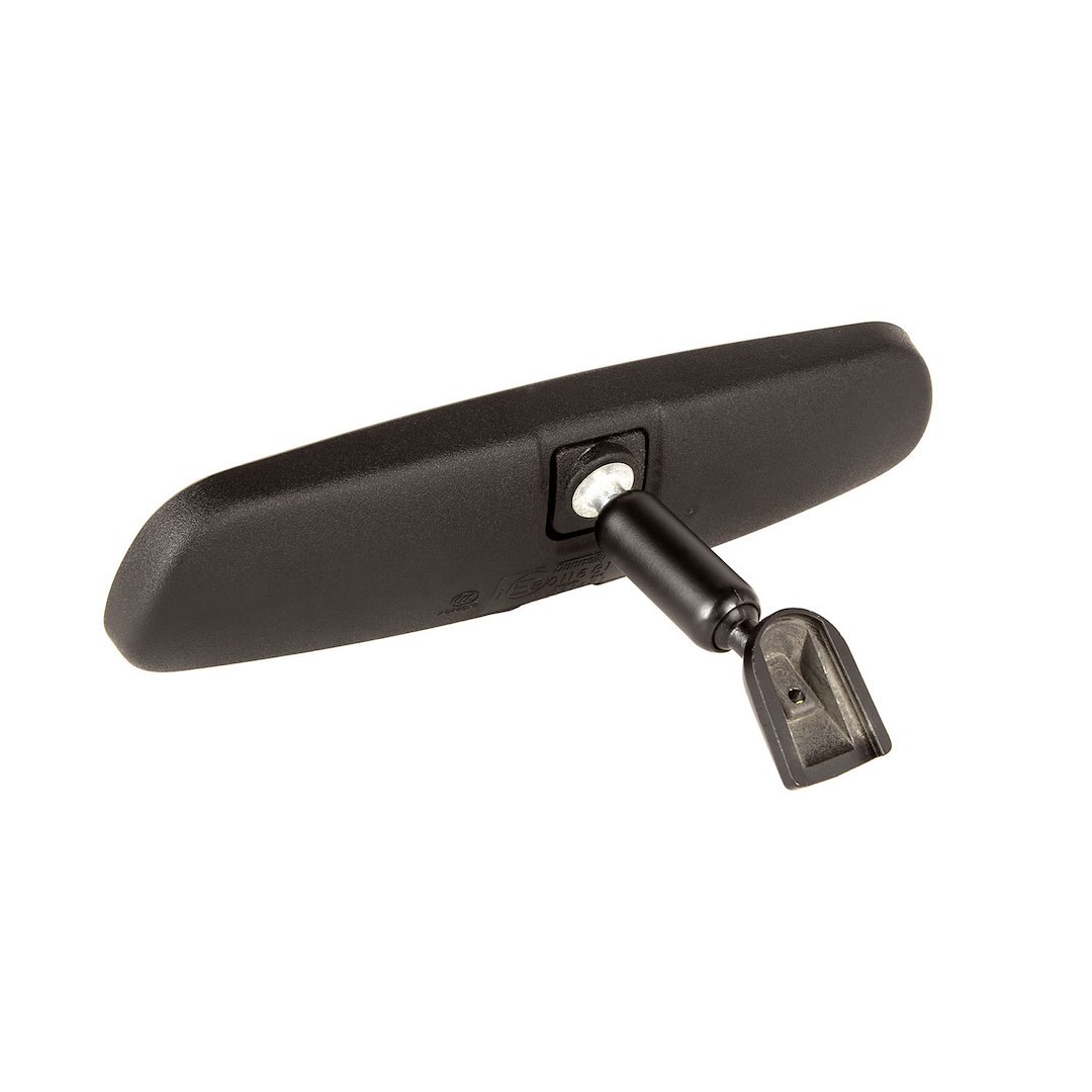 Omix-ADA Interior Rear View Mirror, Non Auto Dimming, Flat Glass, Standard Replacement, Included Windshield Button and Glue – 11020.02