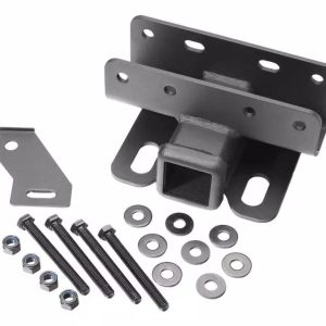 Omix-ADA Trailer Hitch Rear, Class III, Square Tube Welded, 2 Inch Receiver, 3,500 Pound Weight Carrying Capacity/350 Pound Tongue Weight – HFB-03-001