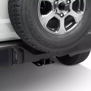 Omix-ADA Trailer Hitch Rear, Class III, Square Tube Welded, 2 Inch Receiver, 3,500 Pound Weight Carrying Capacity/350 Pound Tongue Weight – HFB-03-001