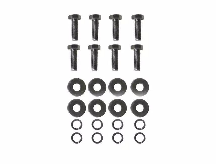Omix-ADA Nerf Bar, Trailcrawler, Without Step Pads, 2 Inch Diameter Tube, Powder Coated, Black, Steel, With End Caps, Rocker Panel Mount – HFB-06-001