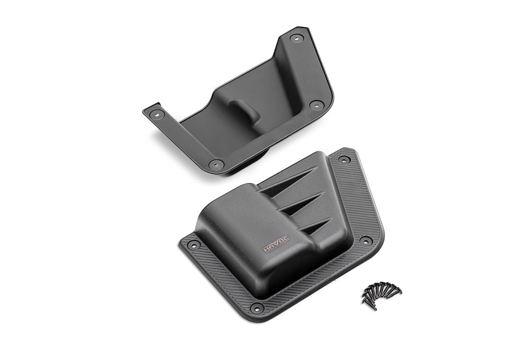 Omix-ADA Door Panel Pocket, OE Style, Matte Black, Plastic, Set of 2 – HFB-08-006