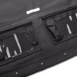 Omix-ADA Soft Top, Voyager Fastback, Black, Twill Cloth, Uses Factory Doors, Includes Tinted Windows, Does Not Include Sunroof – HFB-09-101