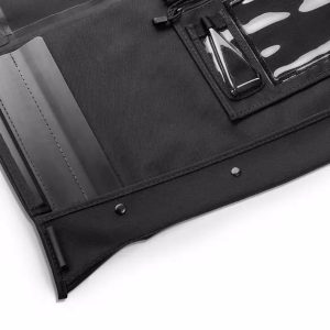 Omix-ADA Soft Top, Voyager Fastback, Black, Twill Cloth, Uses Factory Doors, Includes Tinted Windows, Does Not Include Sunroof – HFB-09-101