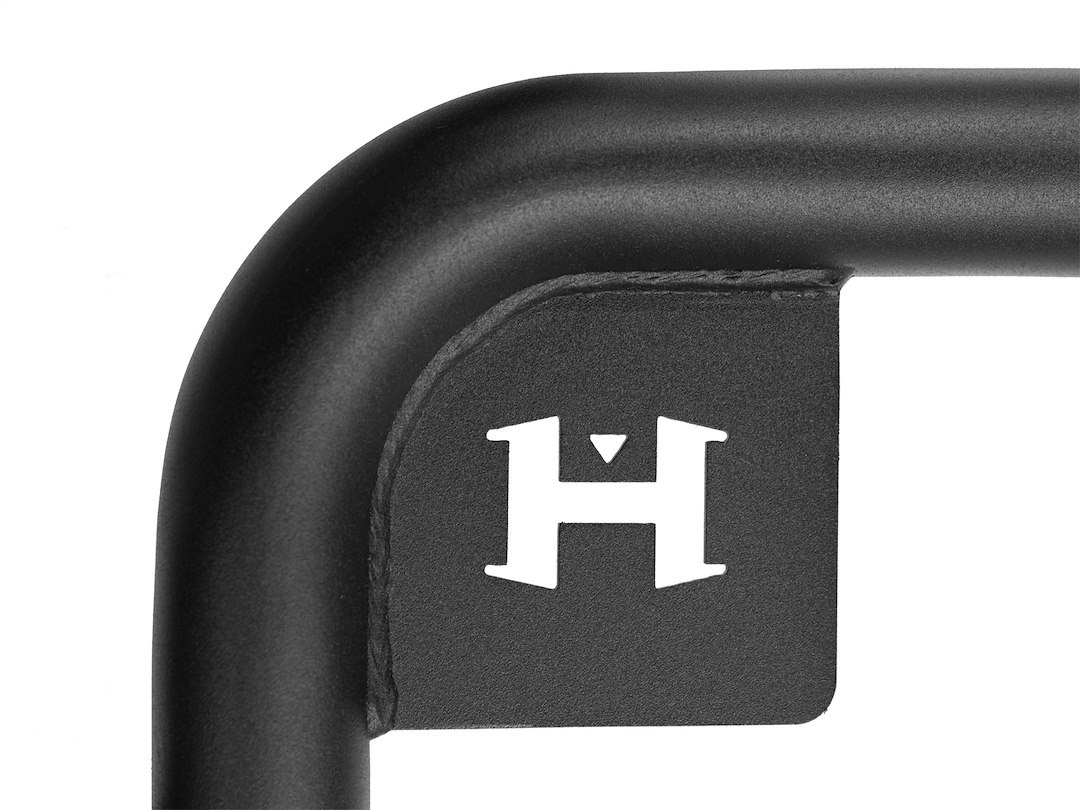 Omix-ADA Door, Tubular Lower Half, Rotary Latch, Textured, Black, Steel, Set of 2 – HFB-10-001