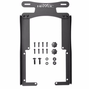 Omix-ADA Jack Mount, Off-Road Jack Up to 60 Inches, Mounts Above Spare Tire, Powder Coat, Matte Black, Steel – HFB-11-001