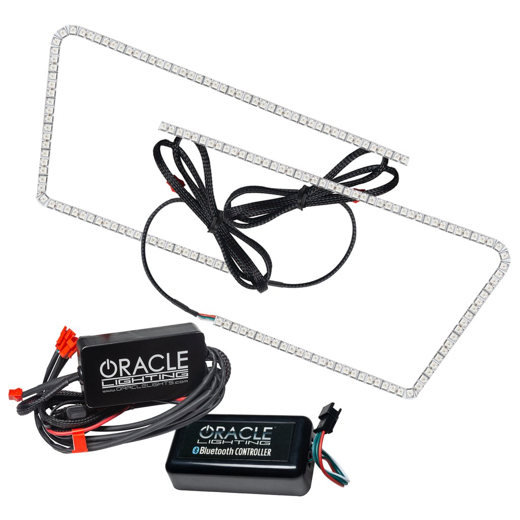 Oracle Lighting Daytime Running Light Upgrade Kit, Colorshift ®, Use to Upgrade Daytime Running Lights, Bluetooth Capability, Plug and Play – 1285-332