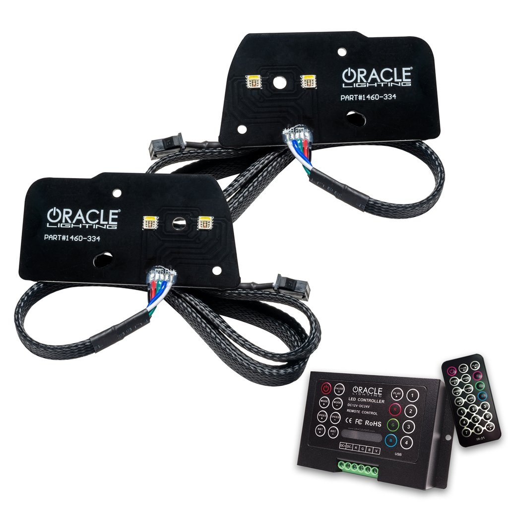 Oracle Lighting Daytime Running Light Upgrade Kit, Colorshift ®, Use to Upgrade Daytime Running Lights, Plug and Play – 1460-334