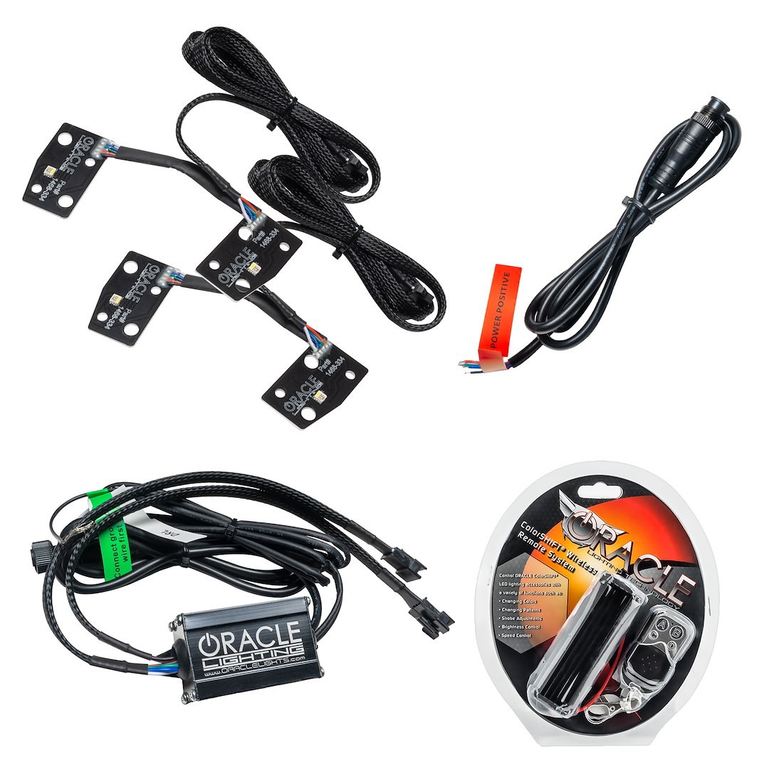 Oracle Lighting Daytime Running Light Upgrade Kit, Colorshift ®, Use to Upgrade Daytime Running Lights, Plug and Play – 1468-330