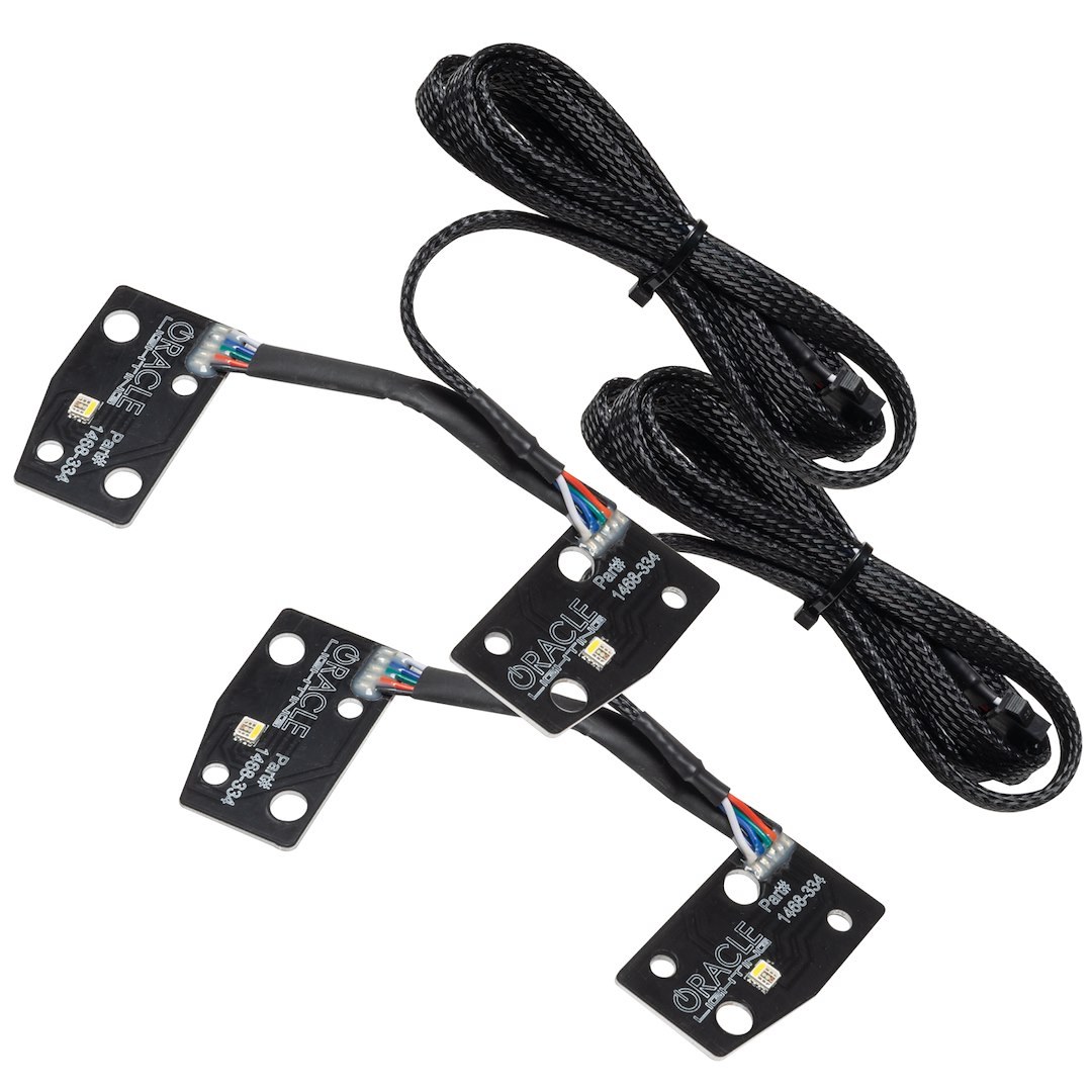 Oracle Lighting Daytime Running Light Upgrade Kit, Colorshift ®, Use to Upgrade Daytime Running Lights, Plug and Play – 1468-330