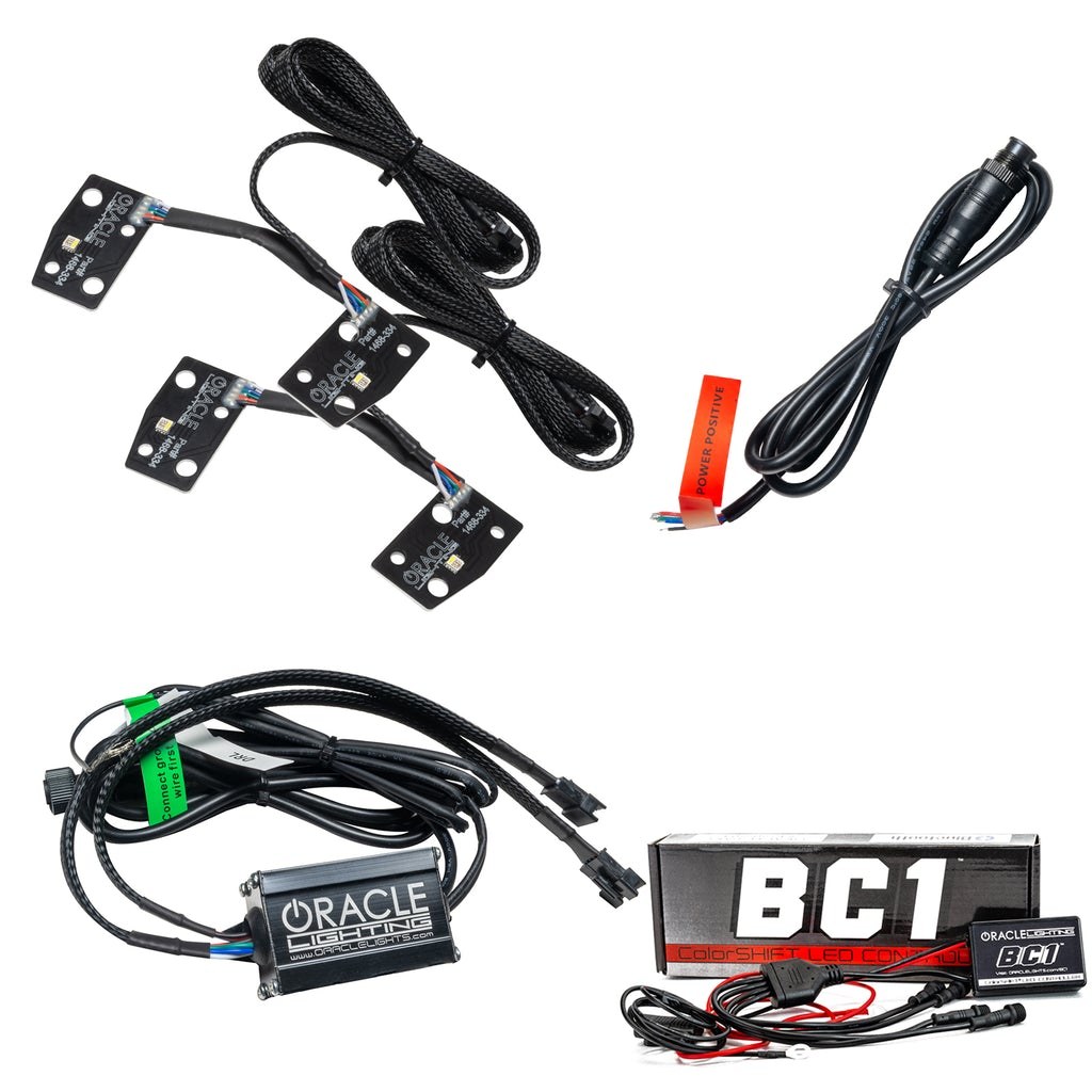 Oracle Lighting Daytime Running Light Upgrade Kit, Colorshift ®, Use to Upgrade Daytime Running Lights, Plug and Play – 1468-335