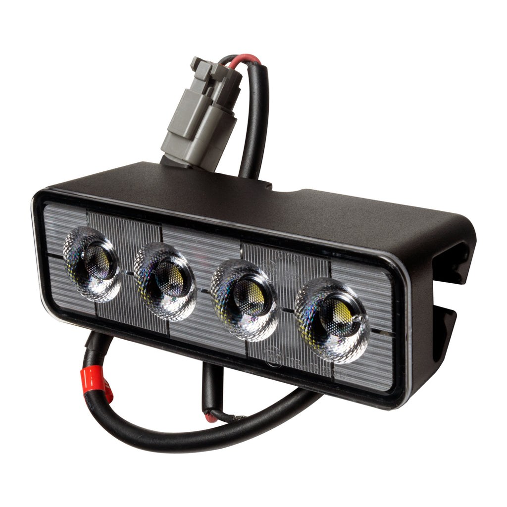 Oracle Lighting Strobe Light Kit, 4 LED Lights, Black Rectangular Housing, Clear Lens, Flood Beam, 12 to 24 Volt, 6 Watt – 2916-001