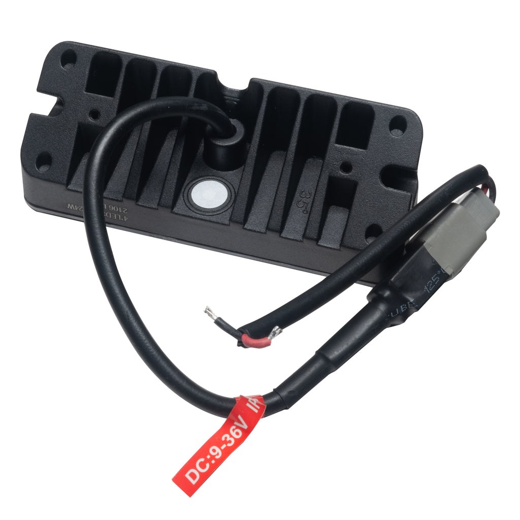 Oracle Lighting Strobe Light Kit, 4 LED Lights, Black Rectangular Housing, Clear Lens, Flood Beam, 12 to 24 Volt, 6 Watt – 2916-001