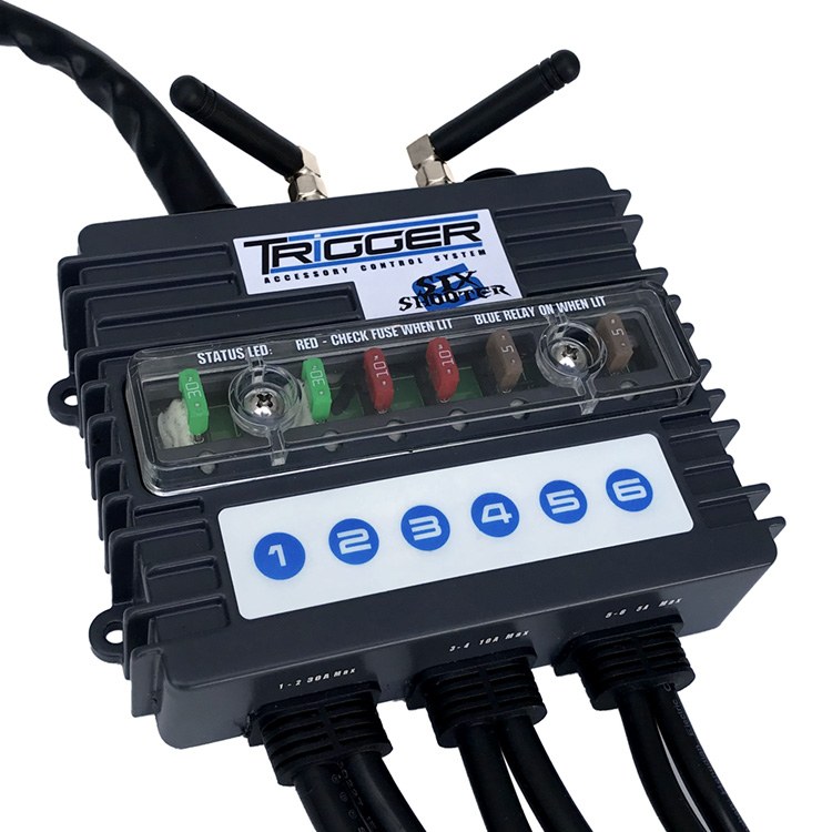 Oracle Lighting Multi Purpose Light Controller, Trigger 6 Shooter, For Use to Control Six Accessories, 12 to 24 Input Volts, 6 Output Channels – 3001