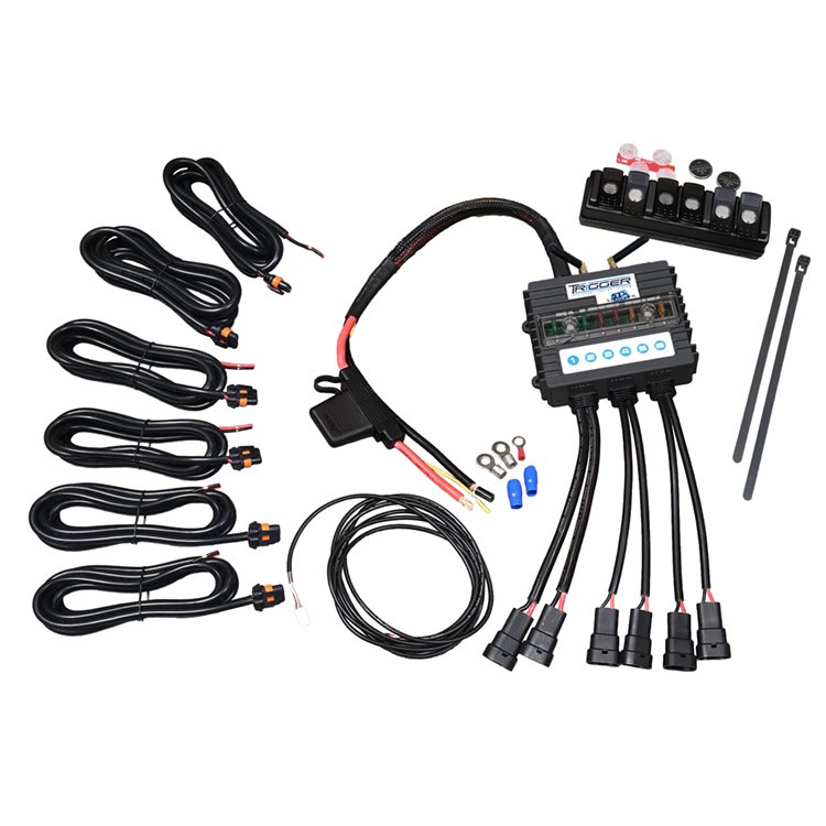 Oracle Lighting Multi Purpose Light Controller, Trigger 6 Shooter, For Use to Control Six Accessories, 12 to 24 Input Volts, 6 Output Channels – 3001