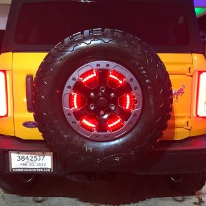 Oracle Lighting Wheel Light Ring, LED, Mount to Spare Tire Carrier, Colorshift Without Controller, 15-1/2 Inch Ring Diameter – 4211-334
