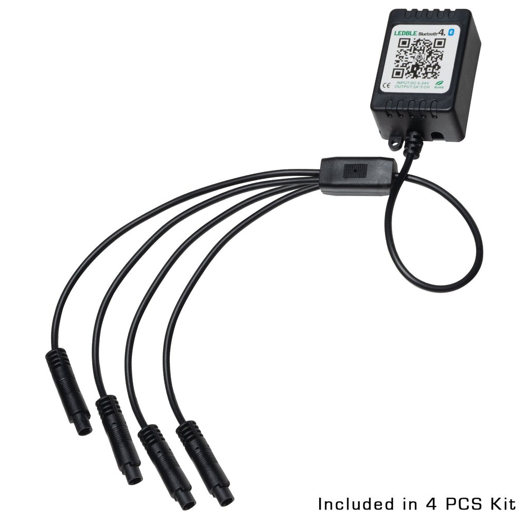 Oracle Lighting Interior Light – LED, Colorshift®, 1.5 Inch Length, Multi Color, 12 Volt, 1.5 Watt, Set of 4 – 4236-333