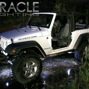 Oracle Lighting Underbody Light Kit, LED, White, 12 Volt DC, 3 Watt, 300 Lumens, 2 Piece, With Bolts – 5410-001