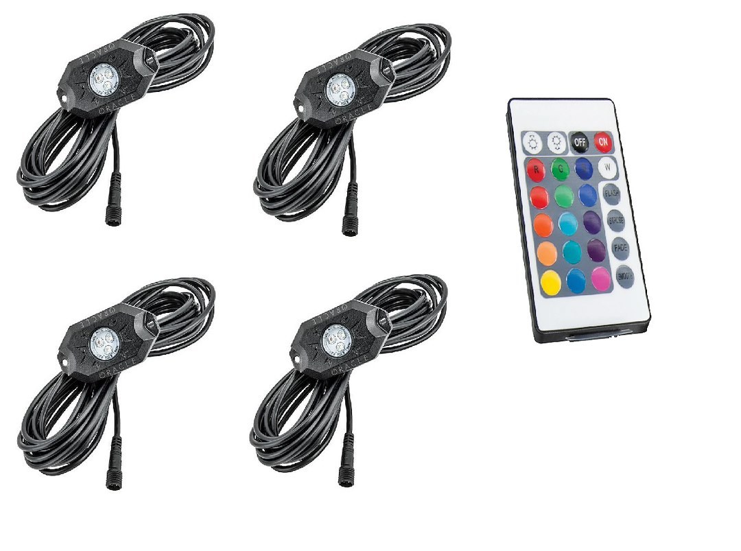 Oracle Lighting Underbody Light Kit, Colorshift, LED, Multi-Color, Aluminum Housing, Input Voltage: 9 to 32 Volt – 5818-333