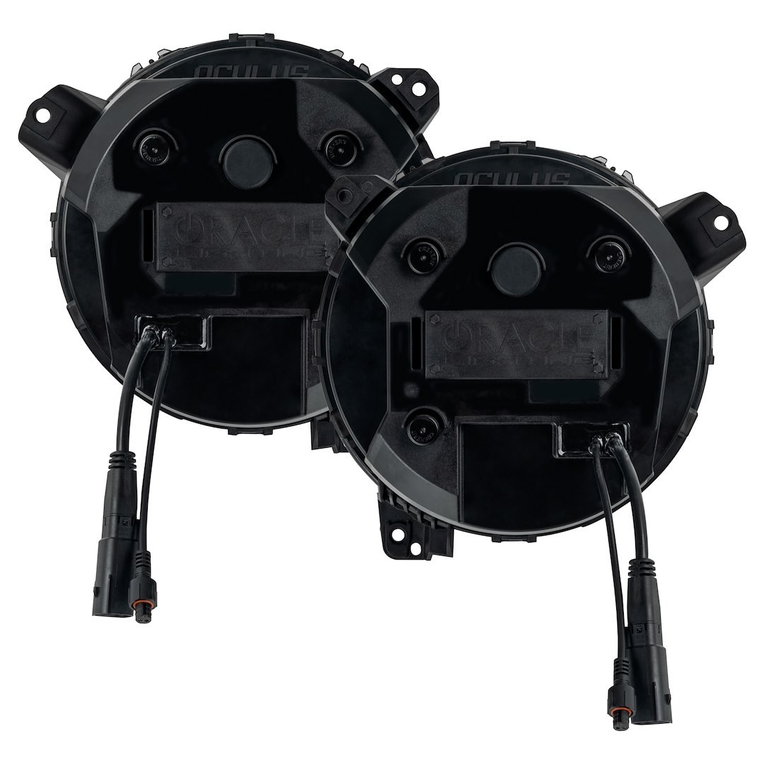 Oracle Lighting Headlight Assembly, Oculus ™, LED Bulb, Projector Beam with DRL, Bi-LED, 36 Watts, 4800 Lumens, 5500 Kelvin – 5839-504-PAU