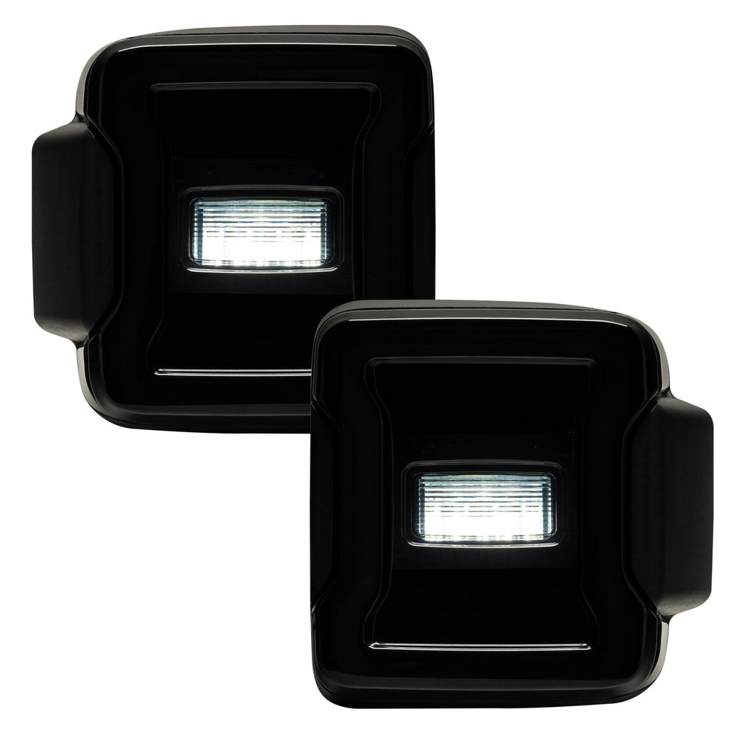 Oracle Lighting Tail Light Assembly, Black Series, LED, Smoked Lens, Black Bezel/ Housing, Set of 2 – 5852-504