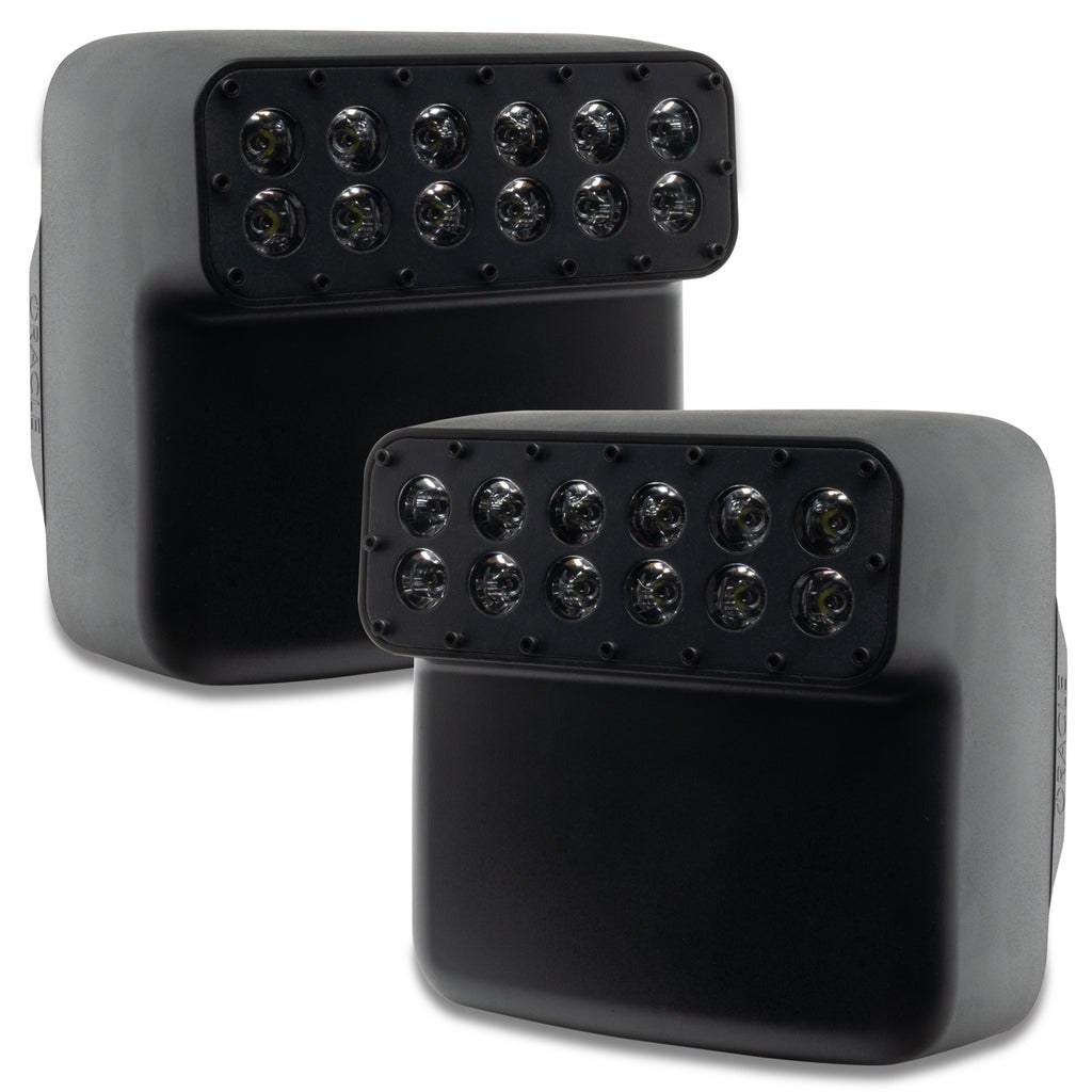Oracle Lighting Exterior Mirror Cover, Full Cover, Black, Polycarbonate, Set of 2 – 5855-001