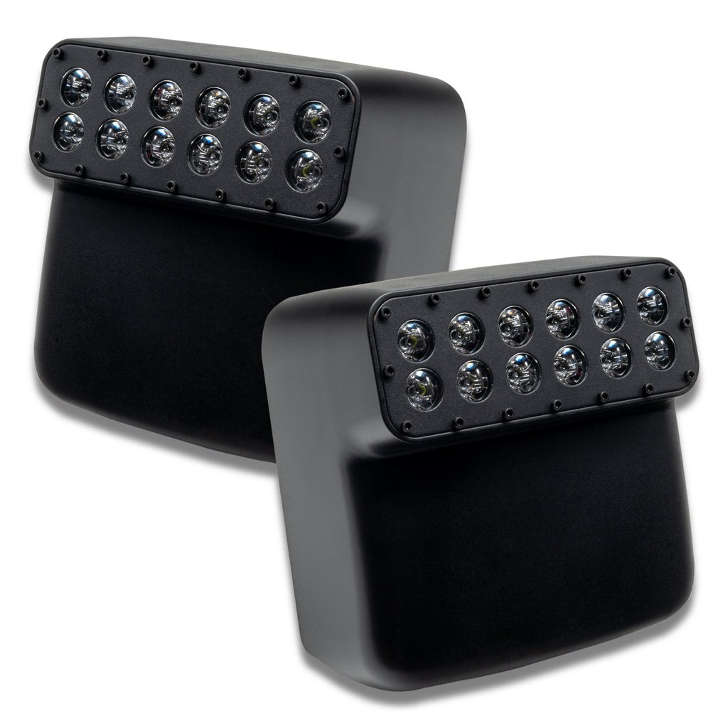 Oracle Lighting Exterior Mirror Cover, Full Cover, Black, Polycarbonate, Set of 2 – 5855-001