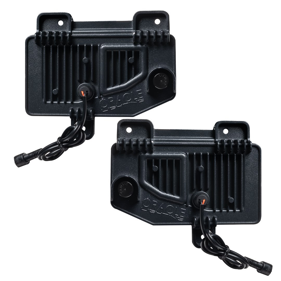 Oracle Lighting Backup Light – LED, Bumper Mount, Set of 2, Clear Bulb, Black Housing, 1500 Lumens – 5878-504