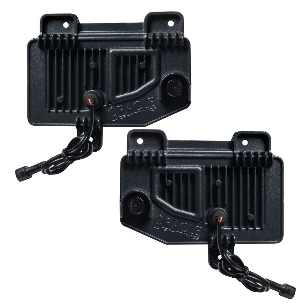 Oracle Lighting Backup Light – LED, Bumper Mount, Set of 2, Clear Bulb, Black Housing, 1500 Lumens, With Plug and Play Wiring Harness – 5881-504