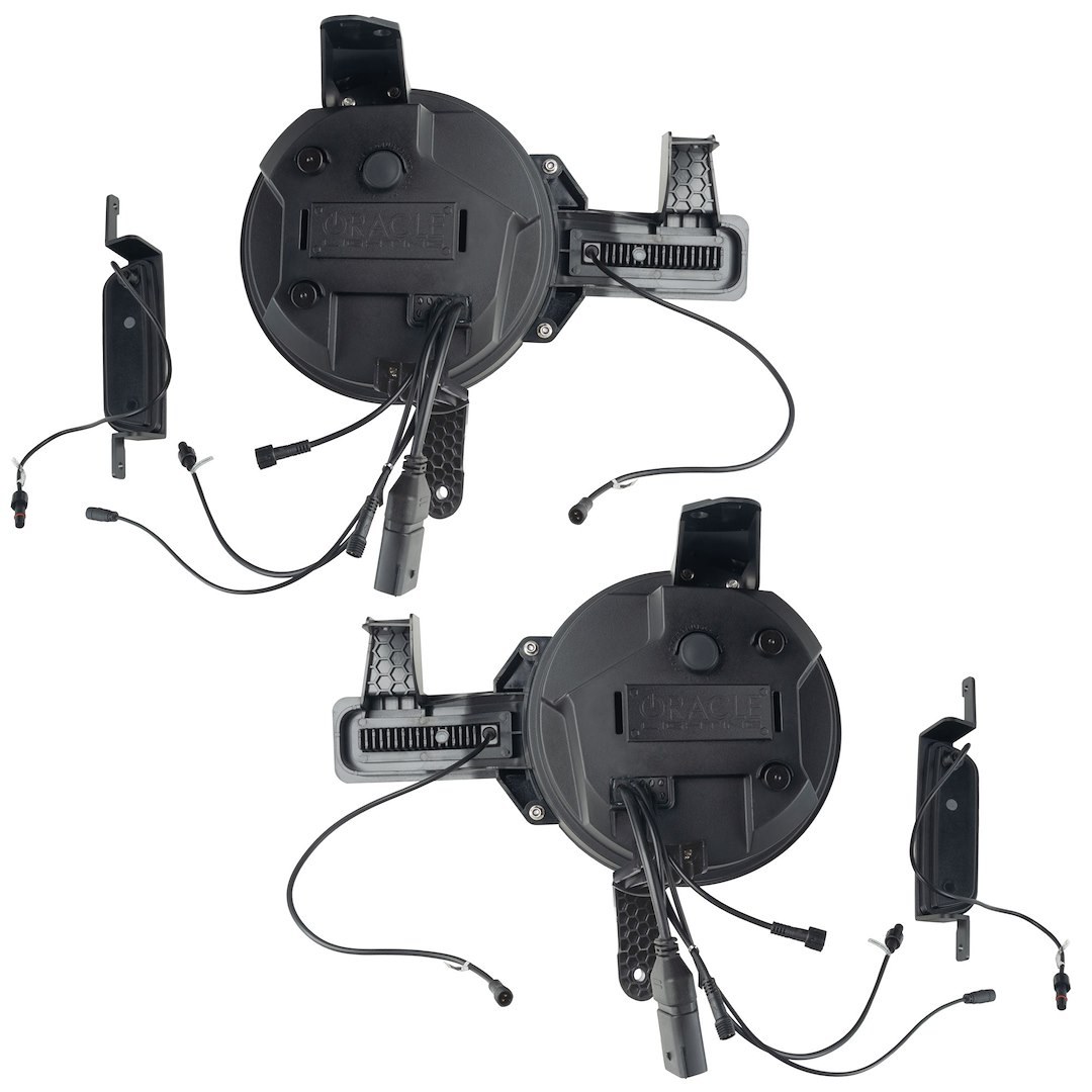Oracle Lighting Headlight Assembly, Oculus ™, Projector Beam, Bi-LED, 36 Watt, Modular Design, Black Housing – 5886-111