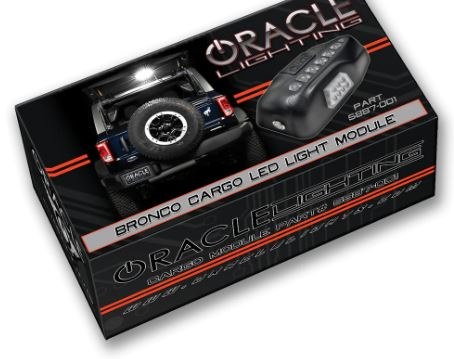 Oracle Lighting Cargo Area Light – LED, Hard Wired, 5000K White LED, Plug and Play, With Illuminated Flush Switch – 5887-001