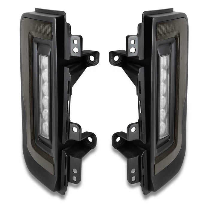 Oracle Lighting Tail Light Assembly, LED, Tinted Lens, Black Housing, Red Brake Light/ Amber Turn Signal Light/ White Reverse Light – 5892-504-T