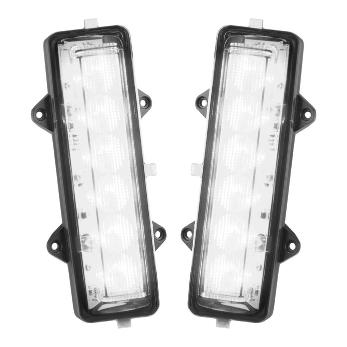 Oracle Lighting Backup Light, LED, Flush Tail Lights Mounted, Set of 2, White Bulb for Reverse/ Amber Bulb for Turn Signal – 5915-FB-023