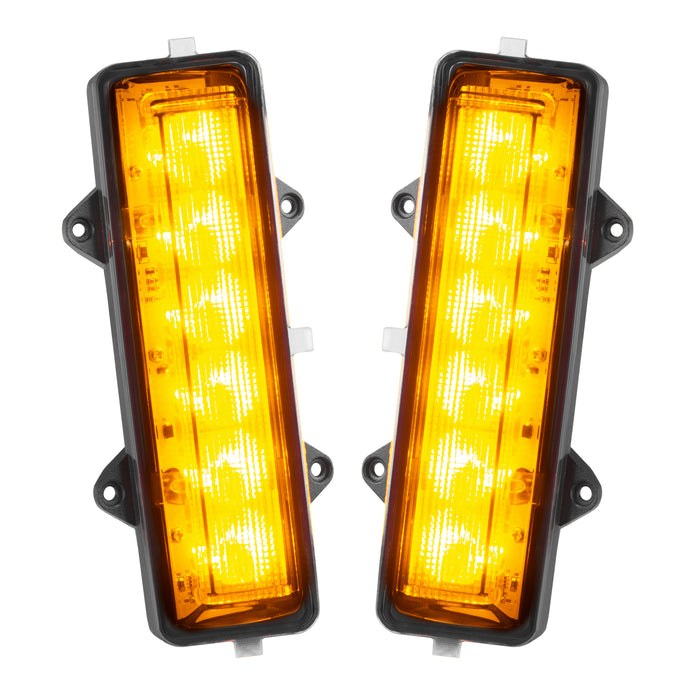 Oracle Lighting Backup Light, LED, Flush Tail Lights Mounted, Set of 2, White Bulb for Reverse/ Amber Bulb for Turn Signal – 5915-FB-023