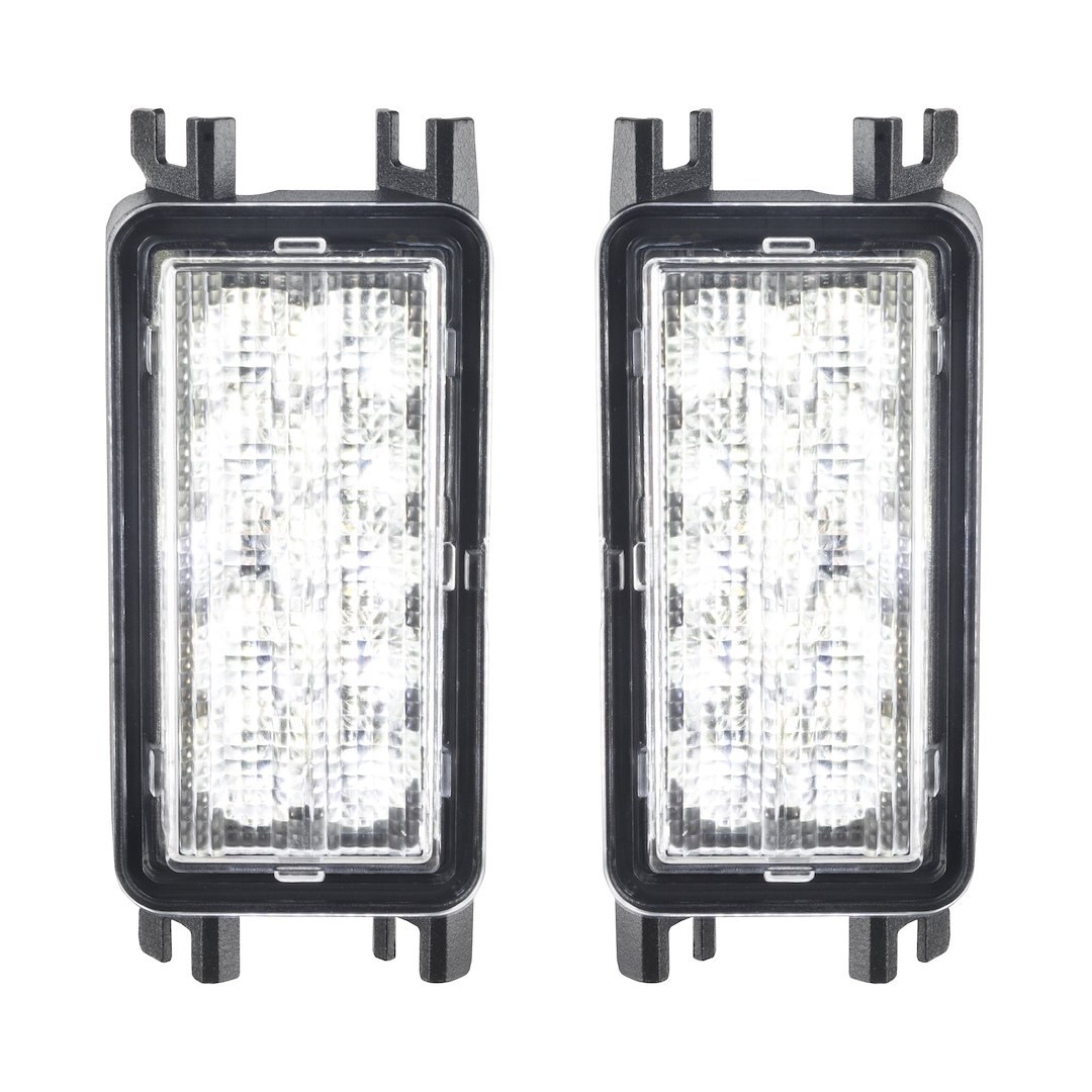Oracle Lighting Backup Light, Flush Tail Lights Mount, Set of 2, White Bulb for Reverse/ Amber Bulb for Turn Signal – 5915-JL-023