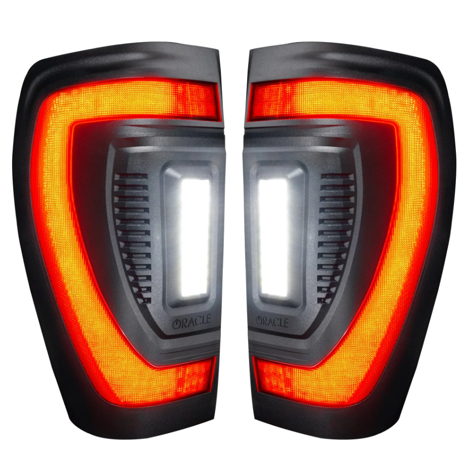 Oracle Lighting Tail Light Assembly, Standard Lens, Black Housing, Flush Mount, LED Bulb – 5927-504