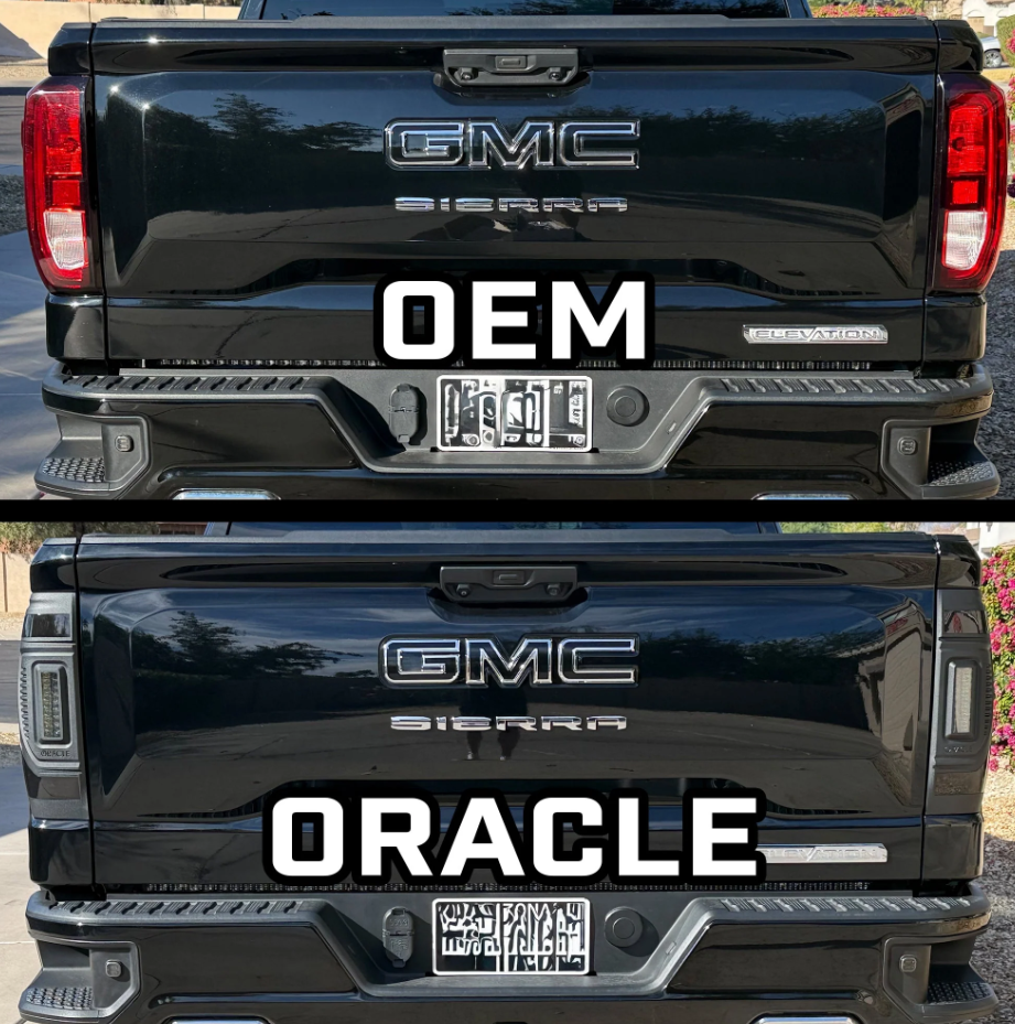 Oracle Lighting Tail Light Assembly, Standard Lens, Black Housing, Flush Mount, LED Bulb – 5927-504
