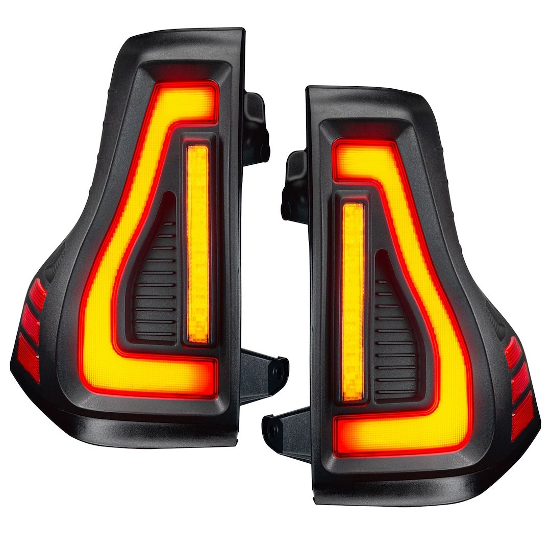 Oracle Lighting Tail Light Assembly, Standard Red Lens, Black Housing, Flush Mount, LED Bulb – 5931-504