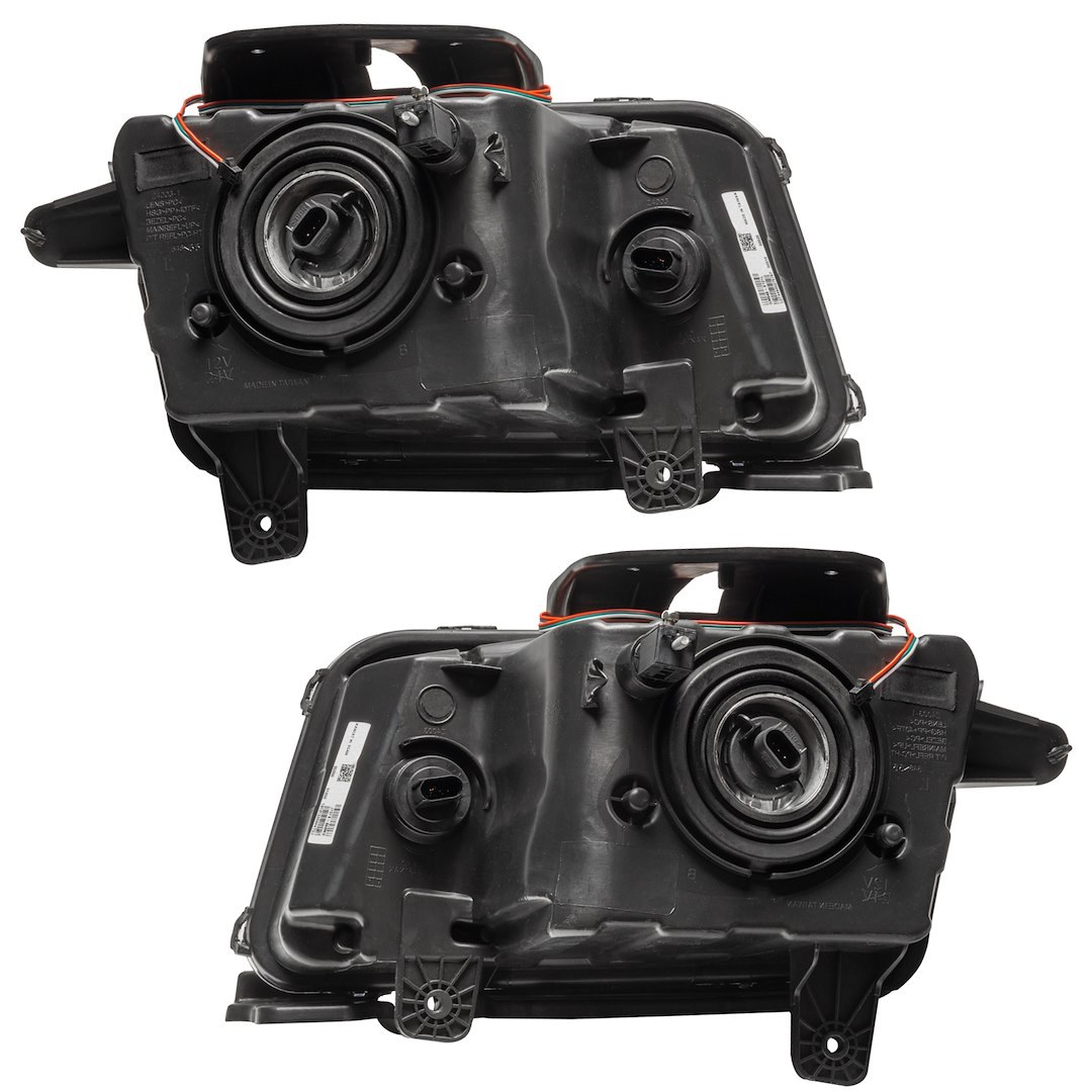 Oracle Lighting Headlight Assembly, OEM Factory Style, Reflector, Colorshift – Simple Controller, Clear Lens, SAE/ DOT Approved, Set of 2 – 7003-504