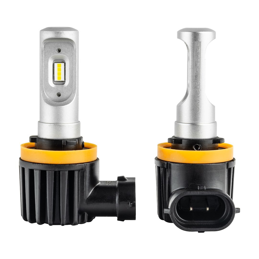 Oracle Lighting Headlight Conversion Kit, V-Series, H11 LED Bulb, Without Turn Signal, 6000 Kelvin Temperature, 3600 Lumens, 6 to 32 Volt – V5235-001