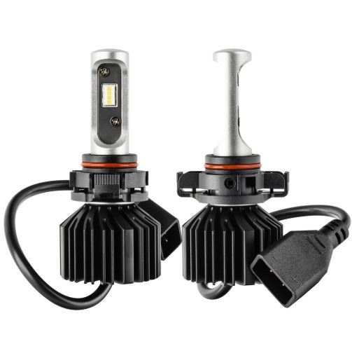 Oracle Lighting Headlight Conversion Kit – LED, V-Series, PSX24W Bulb, 3600 Lumens, 6 to 32 Volt, Without Turn Signal, Set of 2 – V5245-001