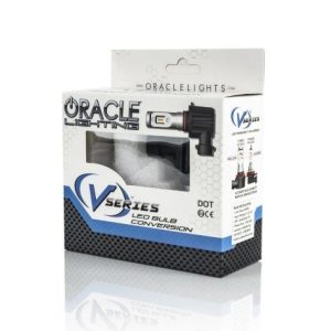 Oracle Lighting Headlight Conversion Kit – LED, V-Series, PSX24W Bulb, 3600 Lumens, 6 to 32 Volt, Without Turn Signal, Set of 2 – V5245-001