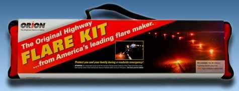Orion Distress Signal Kit, Road Side Safety Flare and Burn Time Up to 30 Minutes, Pack of 6 – 6030