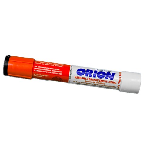 Orion Distress Signal Kit, Handheld Orange Smoke Signal, For Daytime Signaling, Uscg Approved Daytime Signal – 956